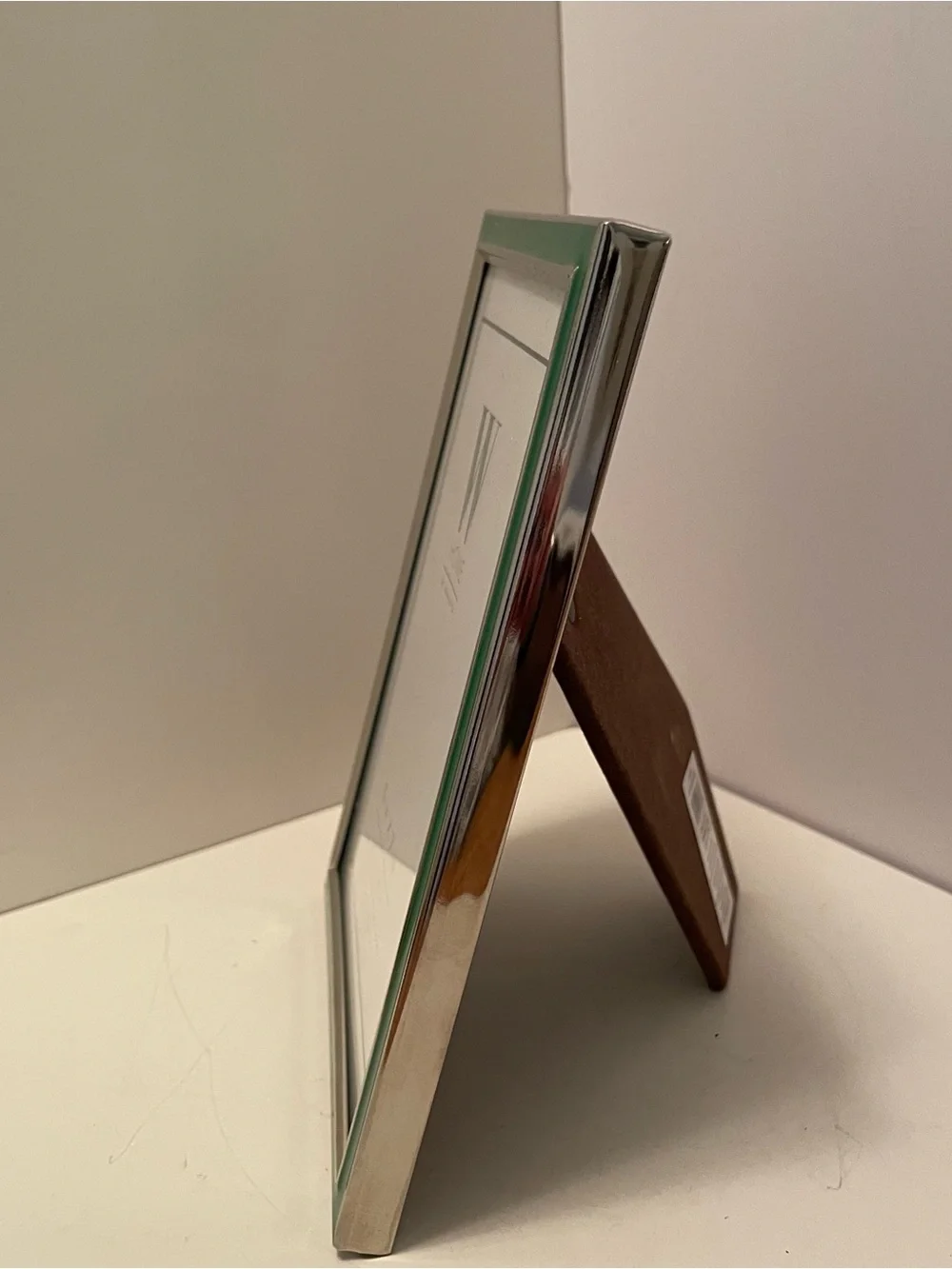 WHome 5 X 7 Enamel Photo Frame Green Hand Polished Tarnish Resistant